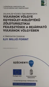 Vulkánok Völgye Egyesület-Kisléptékű zöldturisztikai fejlesztések a bejárható vulkánok völgyében